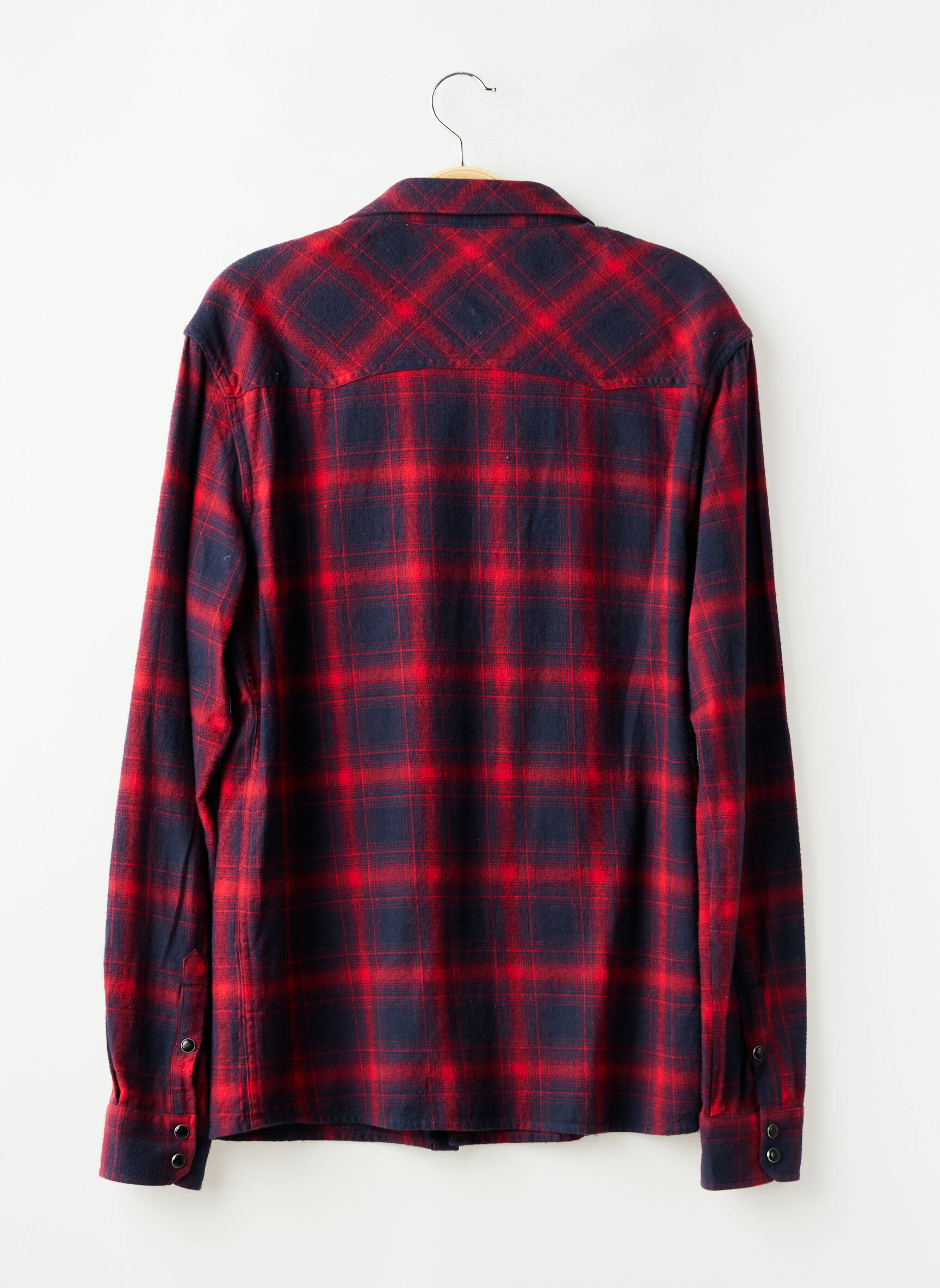 Chemise manches longues poches rouge ELEVEN PARIS homme