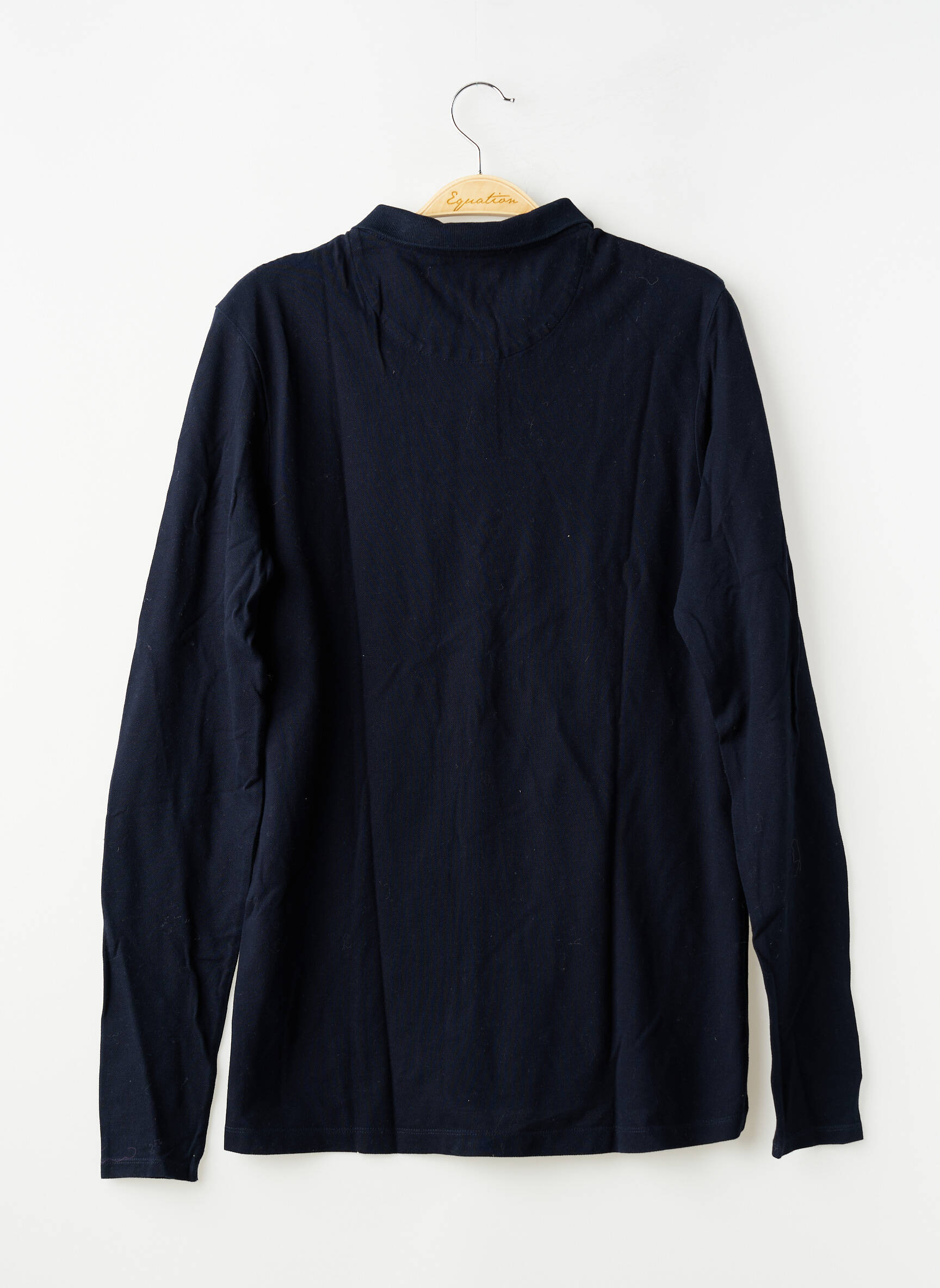 Polo manches longues manches longues bleu PREMIUM DE JACK AND JONES homme