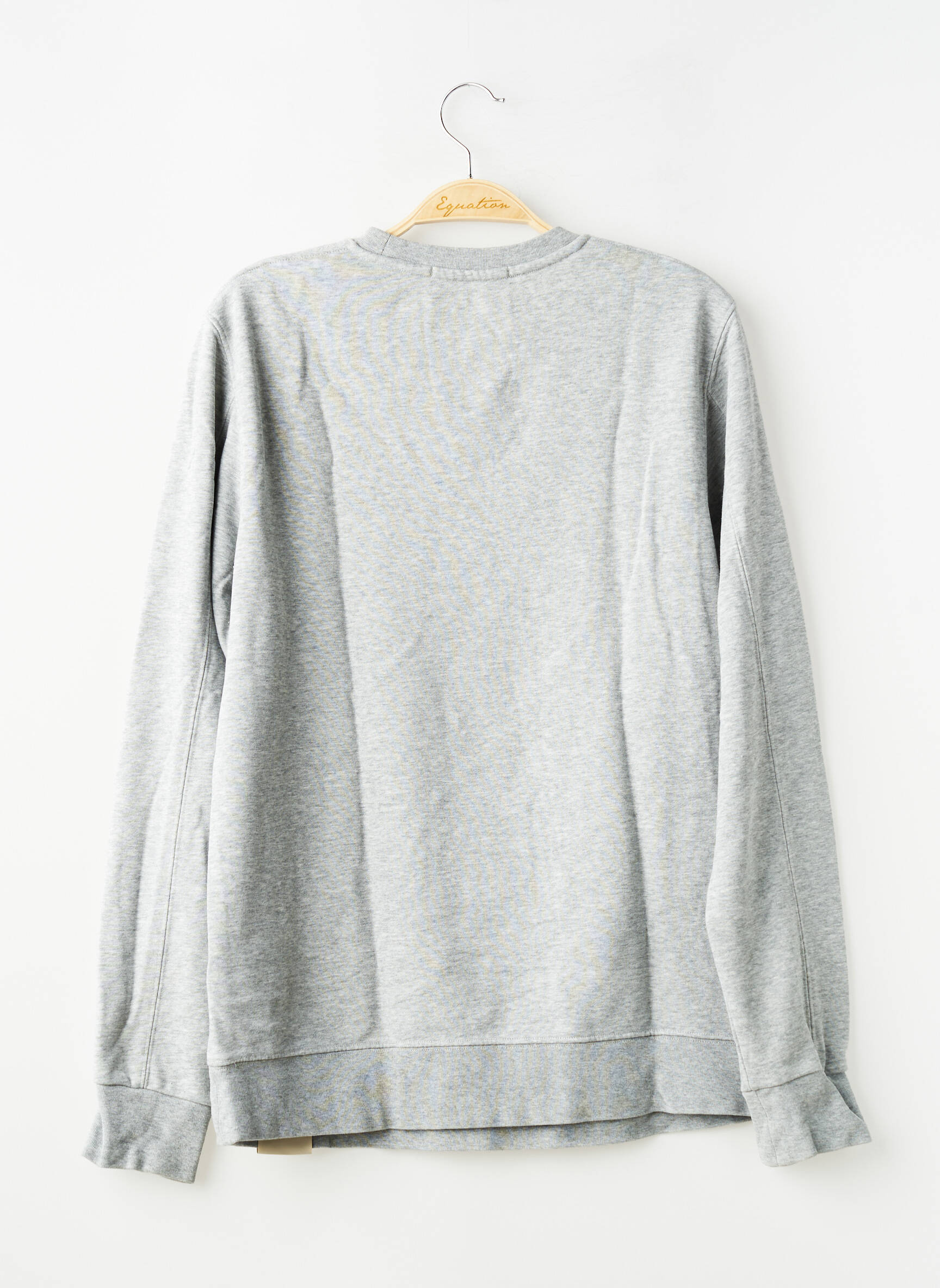 Sweat-shirt stretch manches longues gris SCOTCH & SODA homme