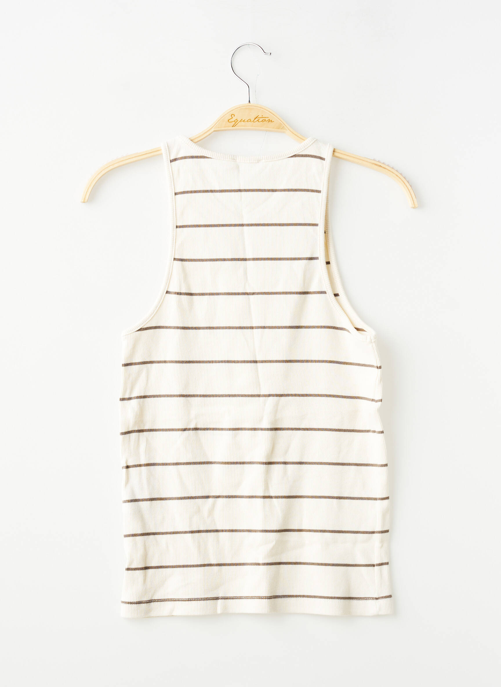 Débardeur stretch sans manche beige BE CAMAIEU femme
