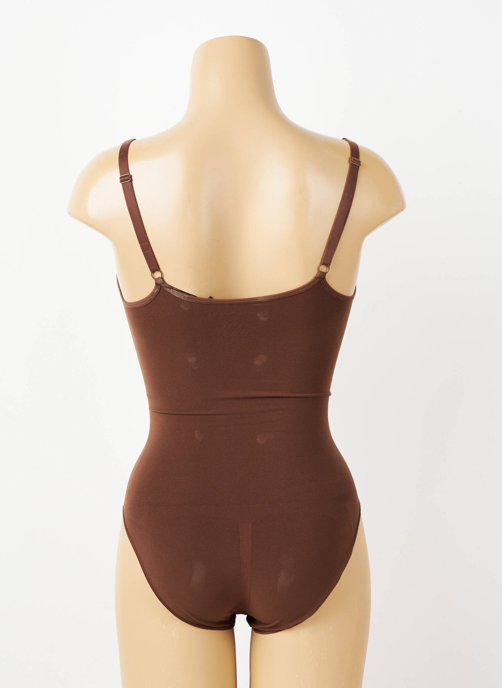 Body lingerie stretch marron CREAMY FABRICS femme