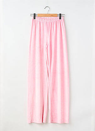 Pantalon large taille normale taille normale rose SANS MARQUE femme