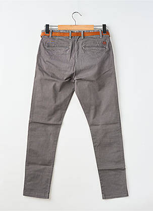 Pantalon chino tissage popeline taille normale gris JACK & JONES homme