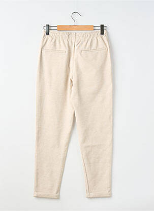 Jogging slim taille normale beige ZARA homme