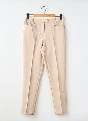 Pantalon chino tissage popeline taille normale beige C&A femme