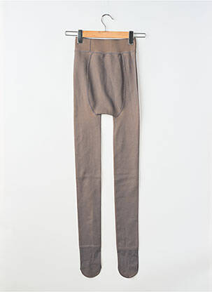 Collants elastique à la taille gris LEGGS femme