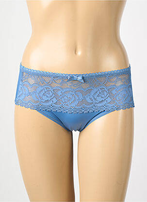 Culotte tissage satiné bleu PLAYTEX femme