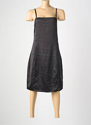 Nuisette/combinette effet matière satinée noir UNDIZ femme
