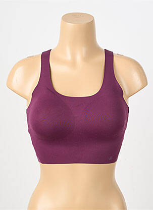 Soutien-gorge effet matière satinée brassieres violet TRIUMPH femme