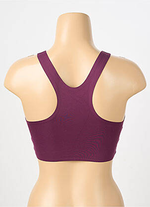 Soutien-gorge effet matière satinée brassieres violet TRIUMPH femme