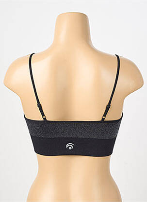 Soutien-gorge effet matière satinée brassieres noir OCEANS APART femme