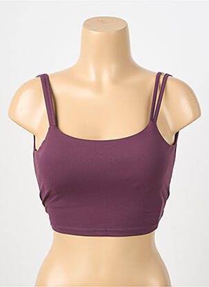 Soutien-gorge bretelle multi position brassieres violet HALARA femme