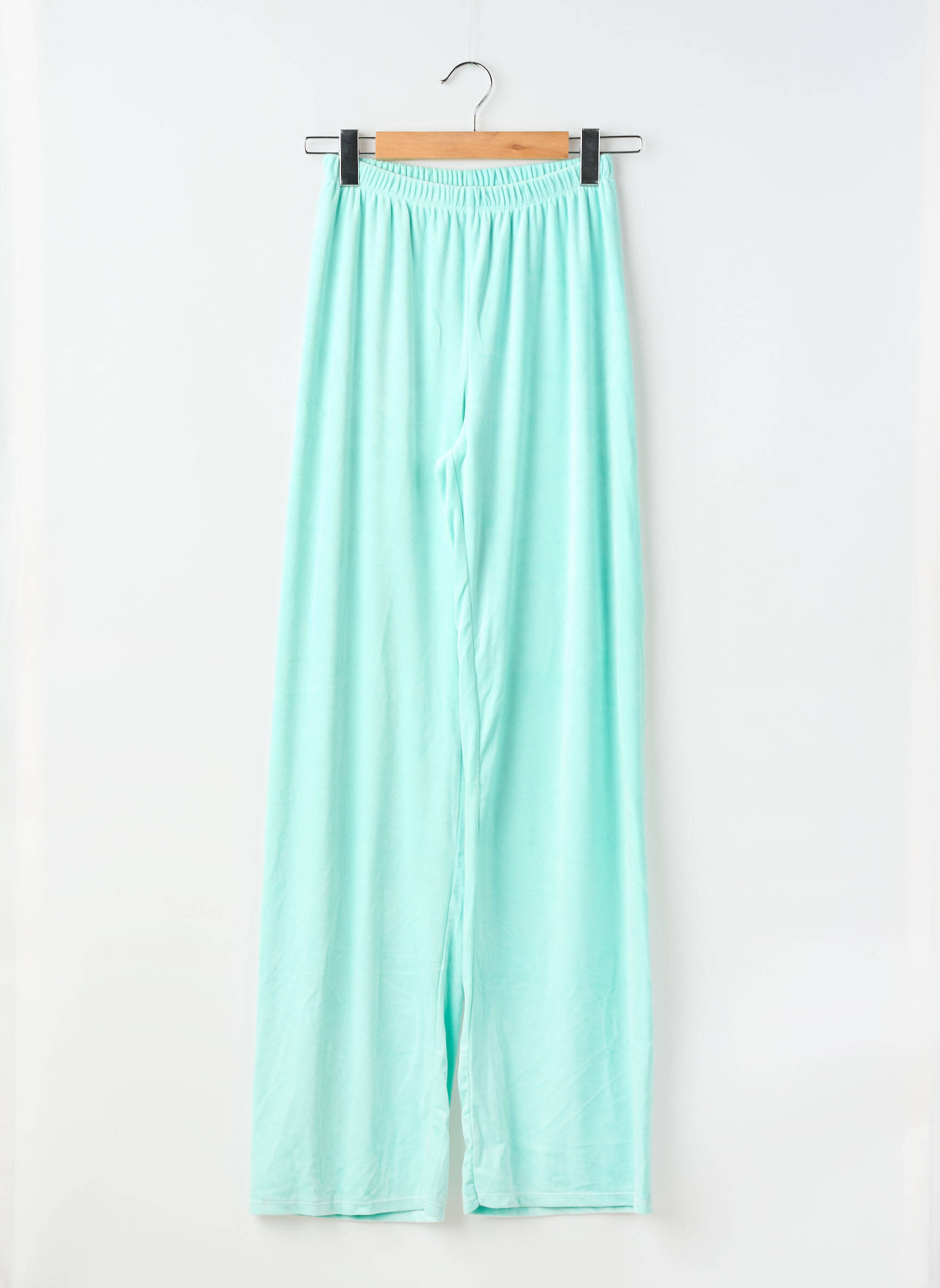 Pantalon large taille normale taille normale bleu SANS MARQUE femme