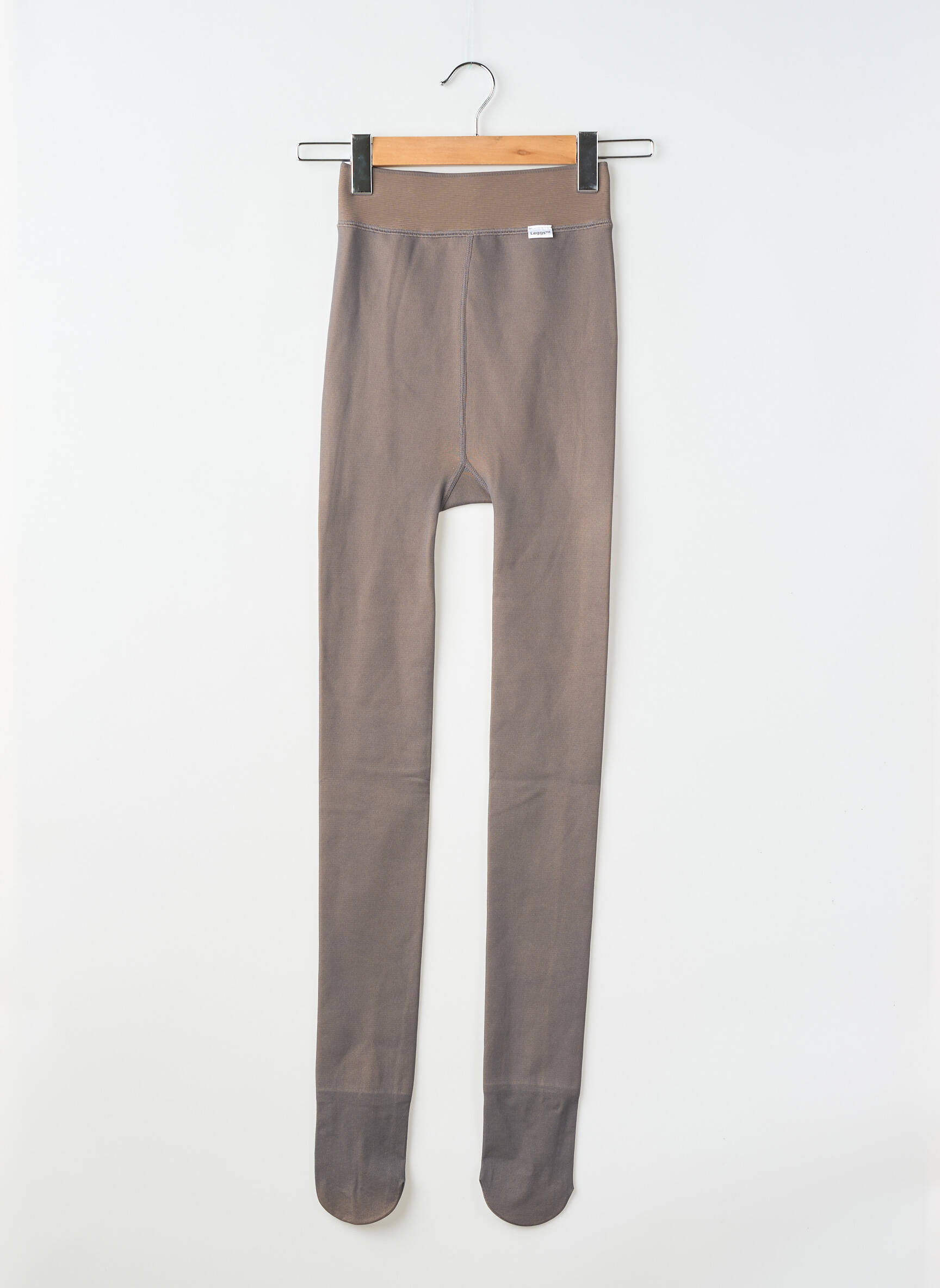 Collants elastique à la taille gris LEGGS femme