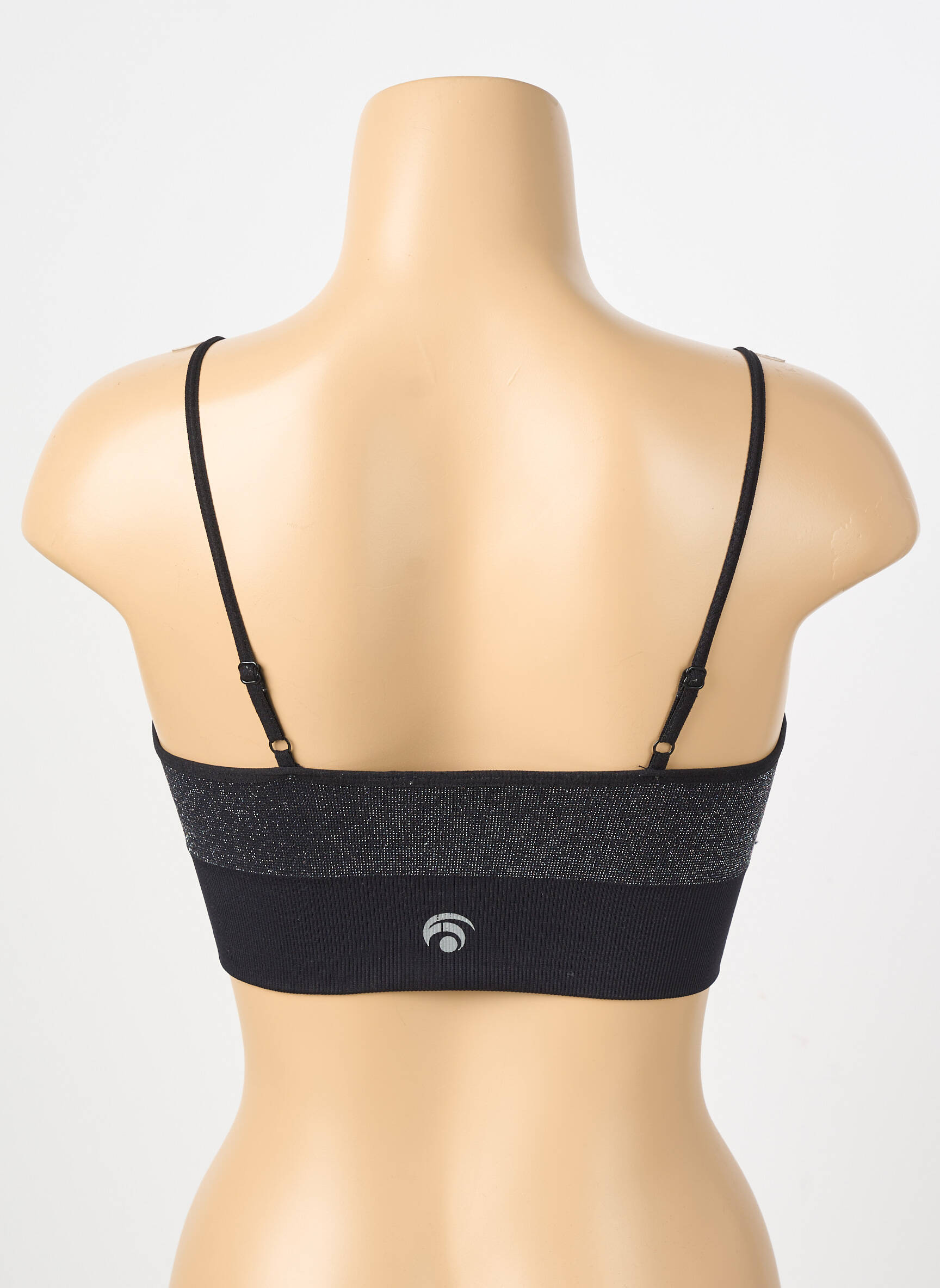 Soutien-gorge effet matière satinée brassieres noir OCEANS APART femme
