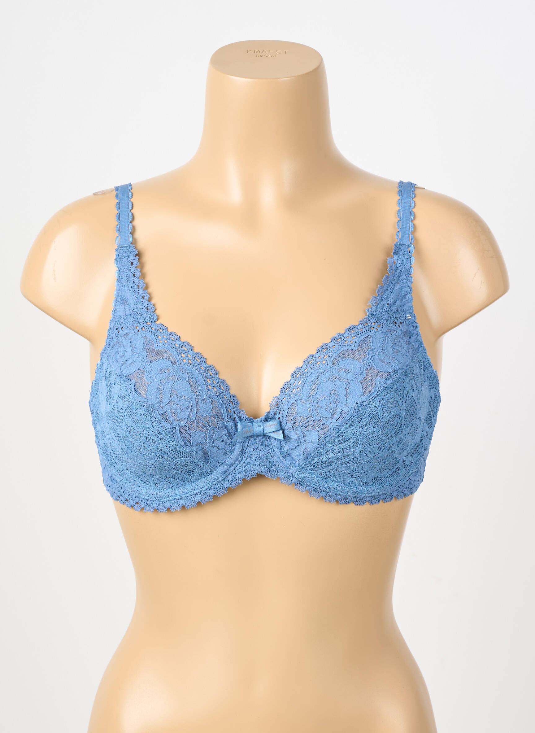 Soutien-gorge légère et transparente haut soutien-gorge emboitant bleu PLAYTEX femme