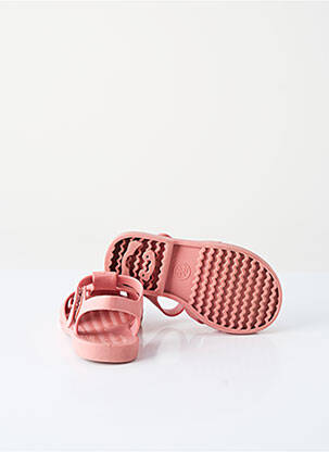 Sandales/nu pieds bout rond bout rond rose SANS MARQUE fille