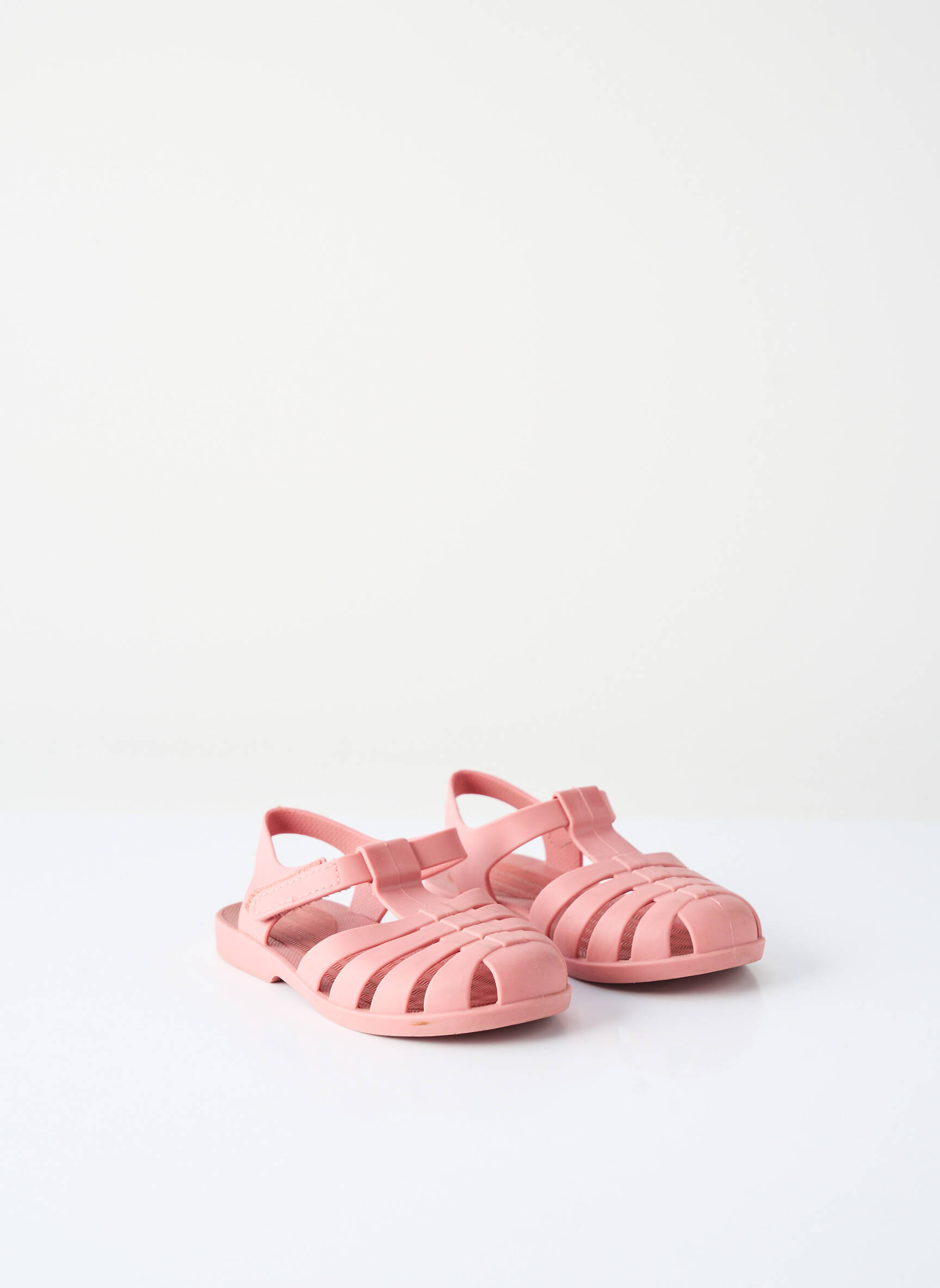 Sandales/nu pieds bout rond bout rond rose SANS MARQUE fille