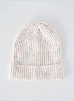 Bonnet stretch beige SANS MARQUE femme