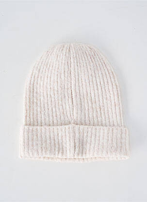 Bonnet stretch beige SANS MARQUE femme