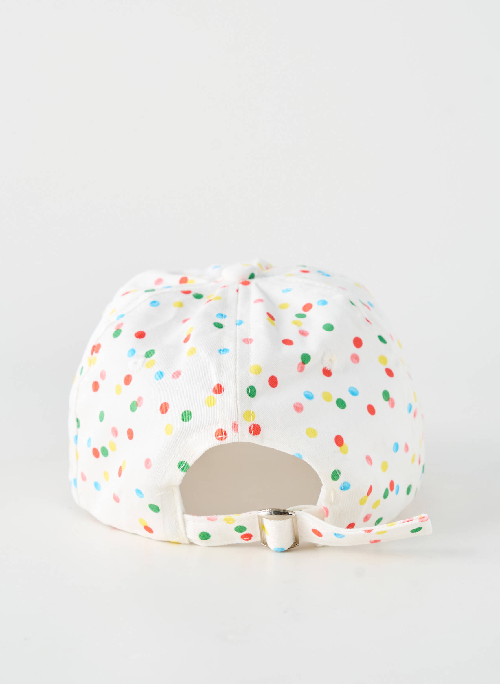Casquette tissage popeline blanc SANS MARQUE fille