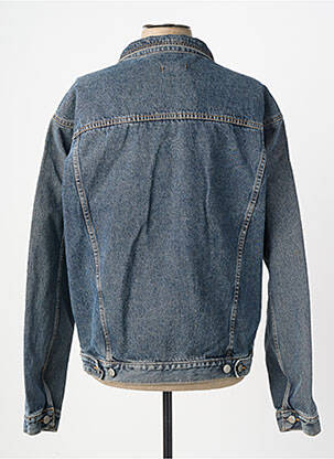 Veste casual fermeture boutonnée sur le devant bleu GALLICE homme