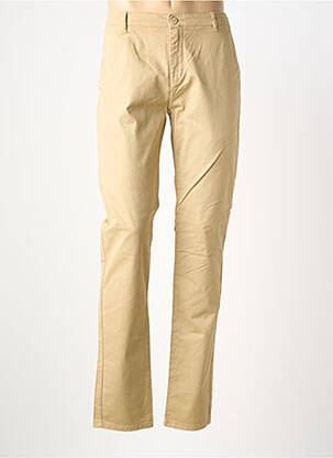 Pantalon chino poches beige BLUE LEMON homme