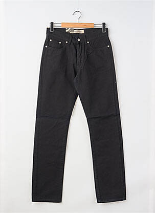 Pantalon droit coupe droite noir GALLICE homme