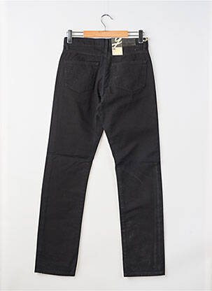 Pantalon droit coupe droite noir GALLICE homme