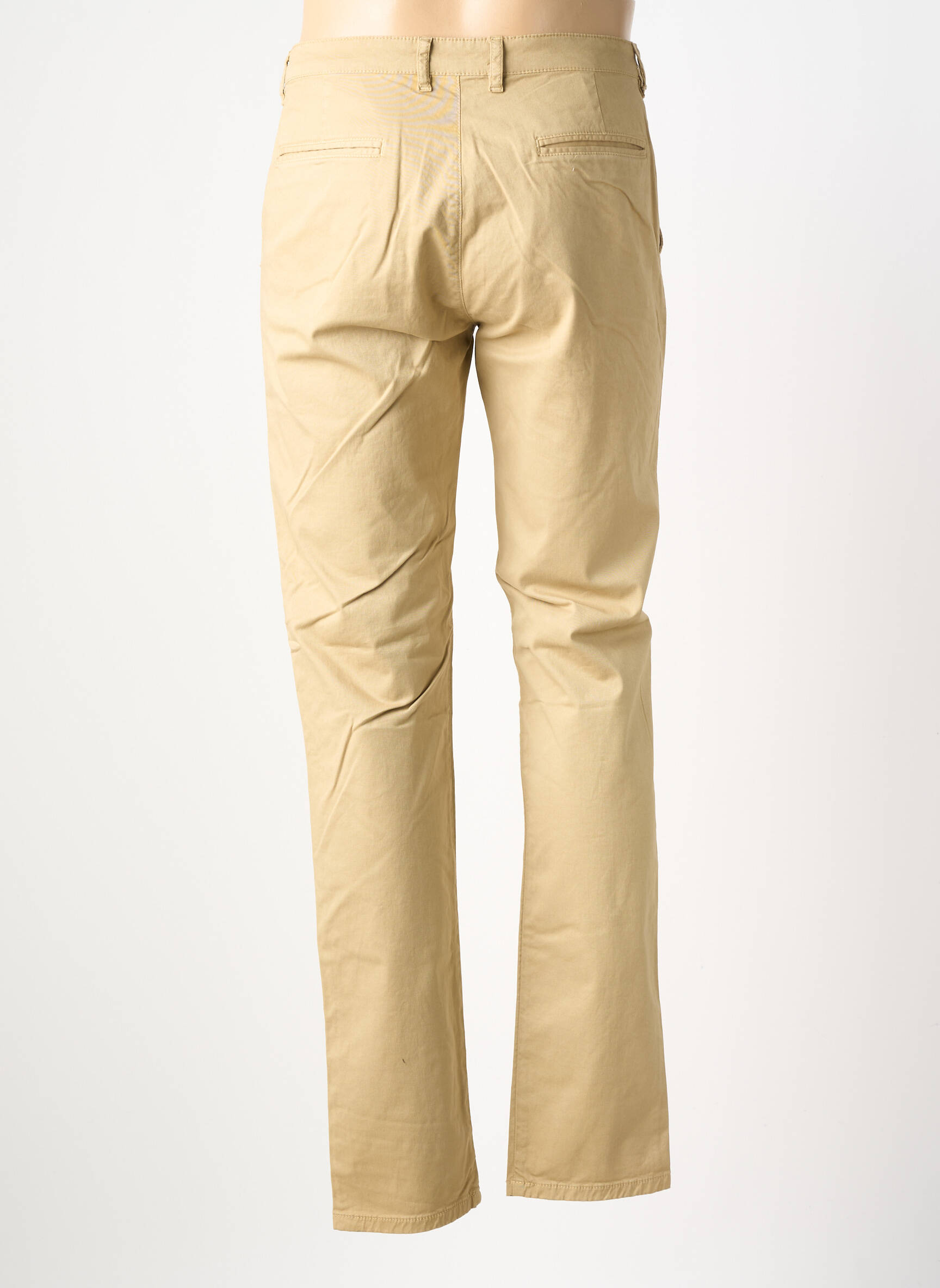 Pantalon chino poches beige BLUE LEMON homme