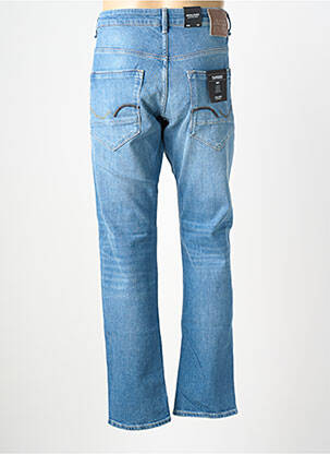 Jeans coupe droite fermeture boutonnée sur le devant taille normale bleu JACK & JONES homme