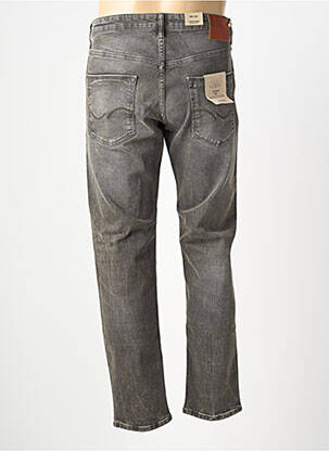 Jeans coupe droite fermeture boutonnée sur le devant taille normale gris JACK & JONES homme