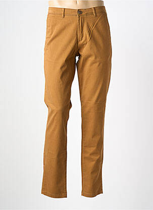 Pantalon chino stretch taille normale marron JACK & JONES homme