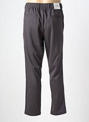 Pantalon chino tissage chiné taille normale gris JACK & JONES homme