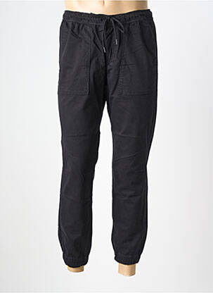 Pantalon 7/8 tissage popeline taille normale noir JACK & JONES homme