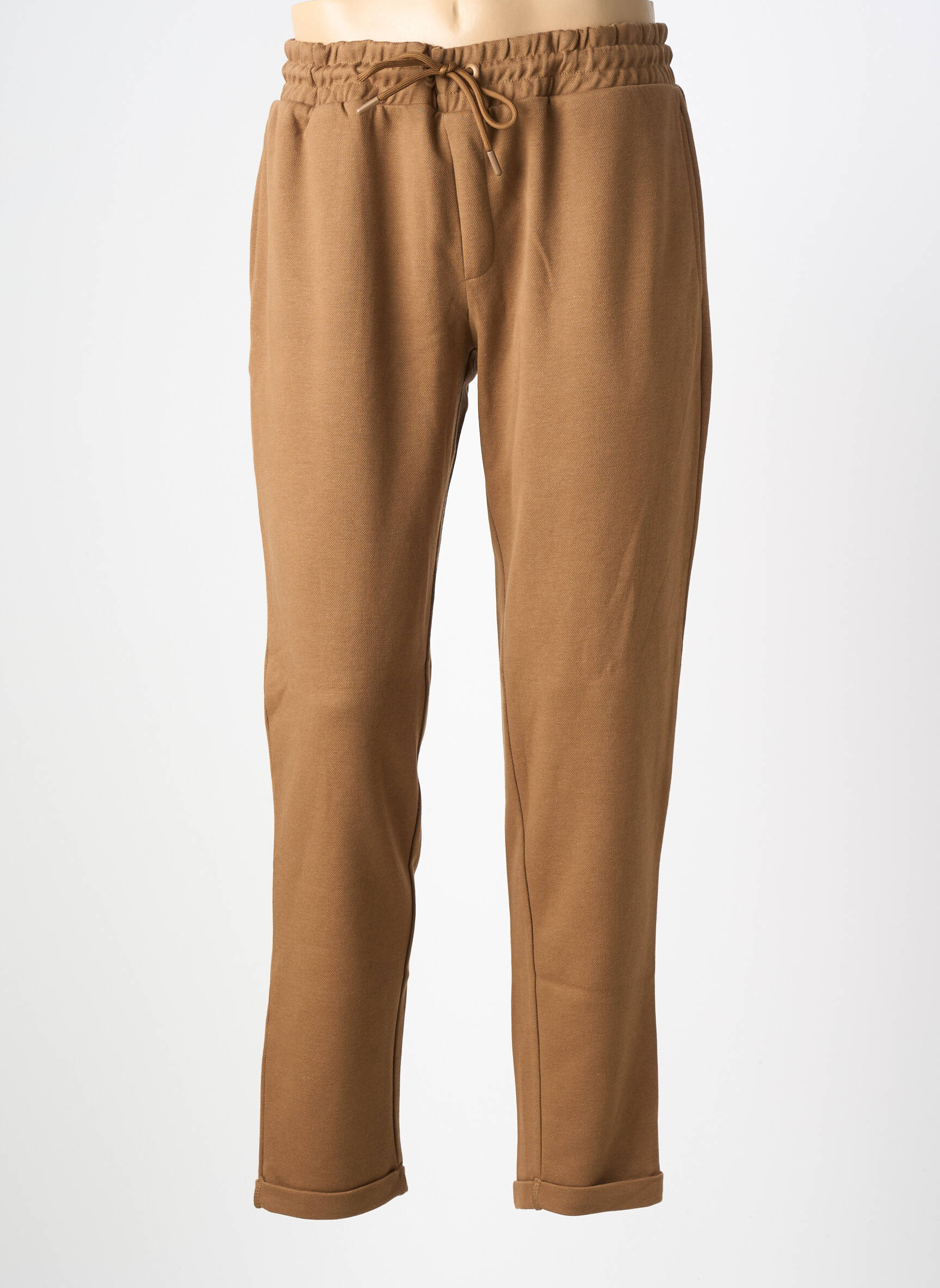 Jogging slim taille normale marron JACK & JONES homme