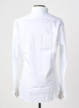 Chemise manches longues coupe cintrée blanc XACUS homme