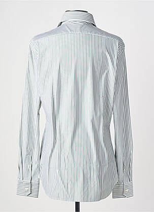 Chemise manches longues coupe cintrée vert XACUS homme