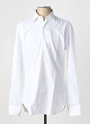 Chemise manches longues coupe cintrée blanc XACUS homme