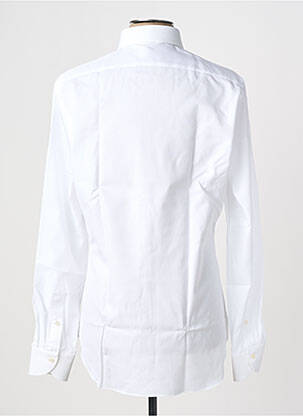 Chemise manches longues coupe cintrée blanc XACUS homme