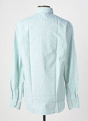Chemise manches longues coupe cintrée vert XACUS homme