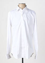 Chemise manches longues coupe cintrée blanc XACUS homme