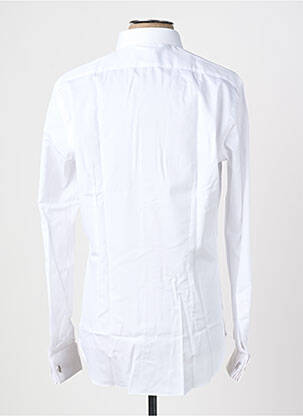 Chemise manches longues coupe cintrée blanc XACUS homme