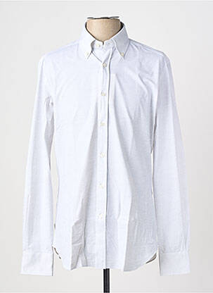 Chemise manches longues coupe cintrée gris XACUS homme