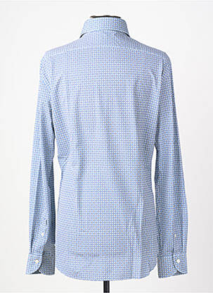 Chemise manches longues imprimé fantaisie bleu XACUS homme