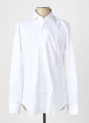 Chemise manches longues coupe cintrée blanc XACUS homme