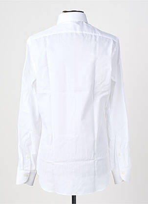 Chemise manches longues coupe cintrée blanc XACUS homme