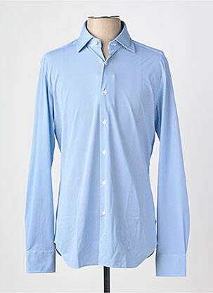 Chemise manches longues imprimé fantaisie bleu XACUS homme