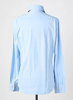 Chemise manches longues coupe cintrée bleu XACUS homme