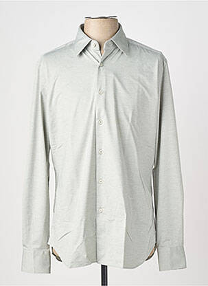Chemise manches longues coupe cintrée gris XACUS homme